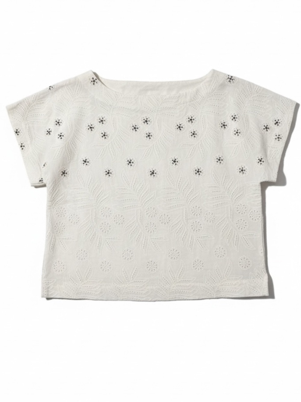 Solitaire Embroidered Beaded Blouse – Medium